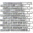 Hudson Porcelain Subway Grey Eye Mosaic Glossy 3
