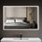 Black Aluminum Aluminum & Glass Bathroom Mirror 2