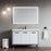 Black Aluminum Aluminum & Glass Bathroom Mirror 5