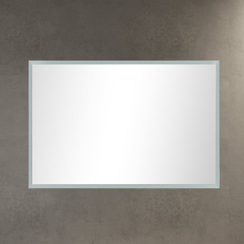 Black Aluminum Aluminum & Glass Bathroom Mirror 6