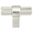 Radial Reign Aluminum Brushed Nickel Cabinet Knob  1