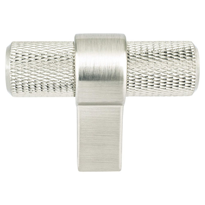 Radial Reign Aluminum Brushed Nickel Cabinet Knob  1