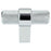 Radial Reign Aluminum Polished Chrome Cabinet Knob  1
