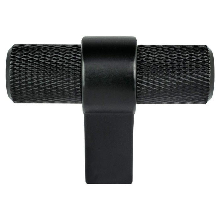 Radial Reign Aluminum Matte Black Cabinet Knob  1