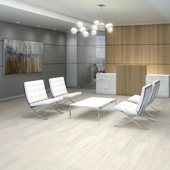 Purview 20 Bone Flexible Resilient Luxury Vinyl Plank Flooring - ExoGuard+