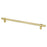Radial Reign Aluminum Modern Brushed Gold Appliance Pull  1