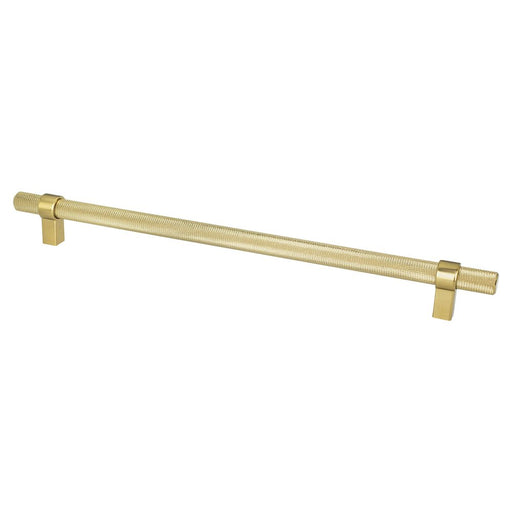 Radial Reign Aluminum Modern Brushed Gold Appliance Pull  1