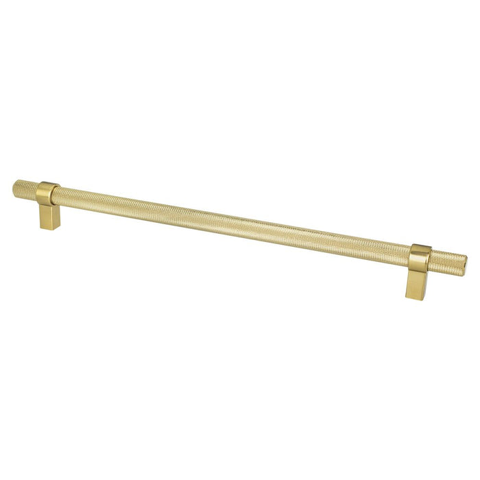 Radial Reign Aluminum Modern Brushed Gold Appliance Pull  1