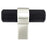 Radial Reign Aluminum Matte Black and Brushed Nickel Cabinet Knob  1