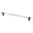 Radial Reign Aluminum Brushed Nickel and Matte Black Appliance Pull  1