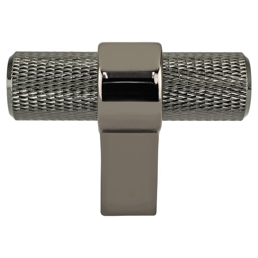 Radial Reign Aluminum Black Nickel Cabinet Knob  1