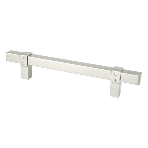 Rivet Rebel Aluminum Brushed Nickel Cabinet Pull  2