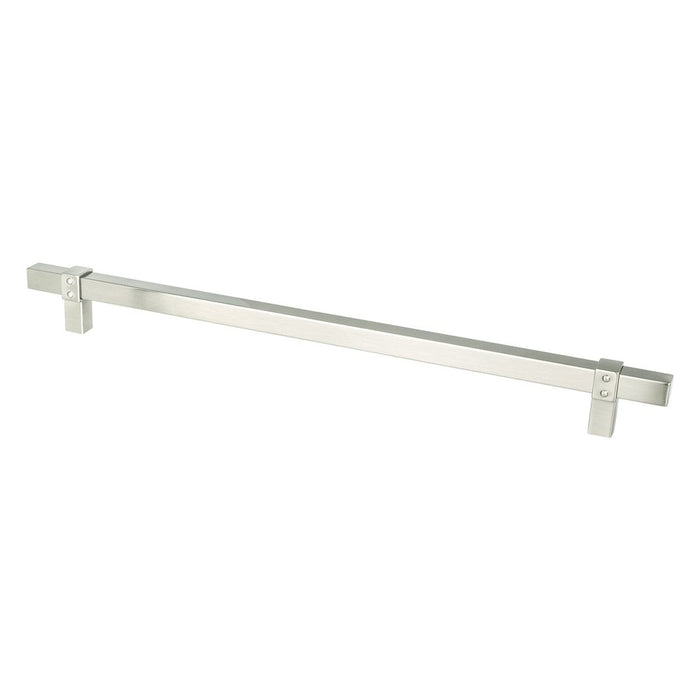 Rivet Rebel Aluminum Brushed Nickel Appliance Pull  1