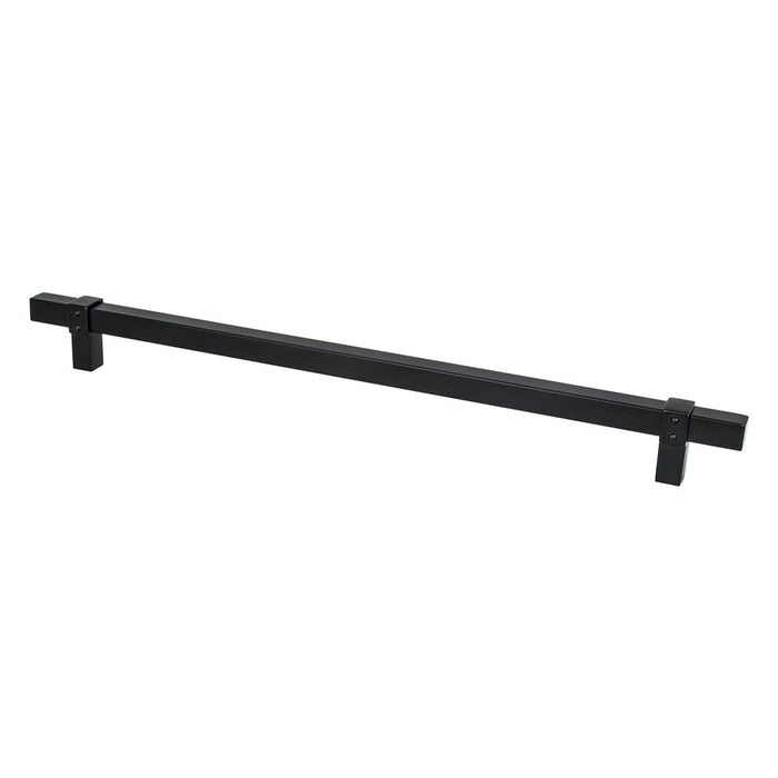 Rivet Rebel Aluminum Matte Black Appliance Pull  1
