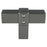 Rivet Rebel Aluminum Slate Cabinet Knob  1