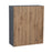 Wallkitchens Wood Natural Teak  Wall Cabinet Natural Teak 1