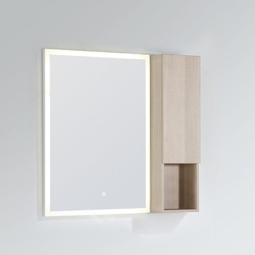 Oak Natural Wood Bathroom Cabinet 8