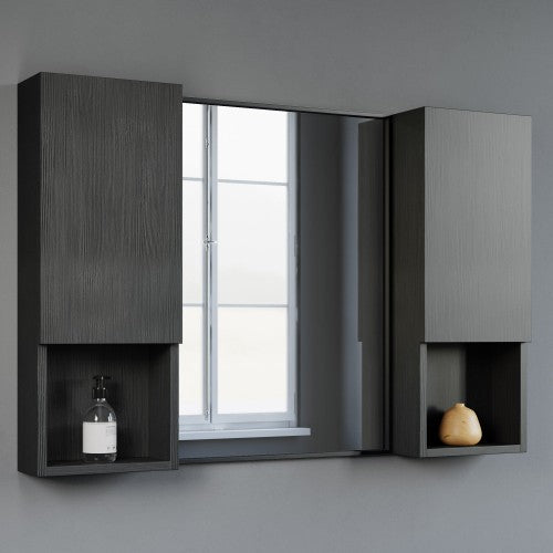 Nero Wood Bathroom Cabinet 6