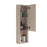 Off White Wood Bathroom Cabinet 2