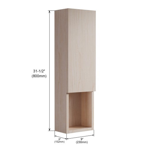 Off White Wood Bathroom Cabinet 10