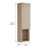 Oak Natural Wood Bathroom Cabinet 10