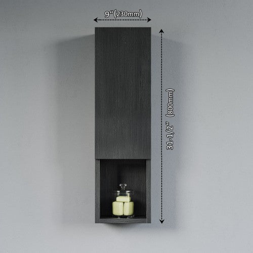Nero Wood Bathroom Cabinet 10