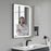 Cement Grey Wood Bathroom Cabinet 4