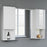 White Wood Bathroom Cabinet 9