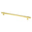 Rivet Rebel Aluminum Modern Brushed Gold Appliance Pull  1