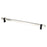 Rivet Rebel Aluminum Brushed Nickel and Matte Black Appliance Pull  1