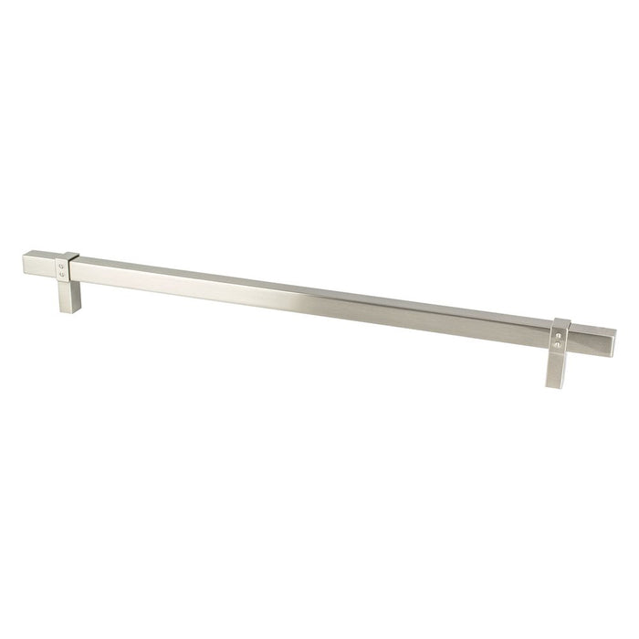 Rivet Rebel Aluminum Brushed Nickel Appliance Pull  2