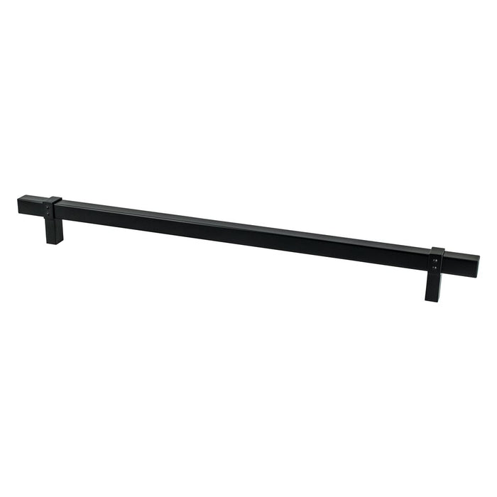 Rivet Rebel Aluminum Matte Black Appliance Pull  2