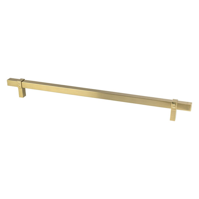 Rivet Rebel Aluminum Modern Brushed Gold Appliance Pull  2