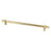 Radial Reign Aluminum Modern Brushed Gold Appliance Pull  2