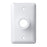 White Stainless Steel Wall Plate