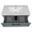 Palm Beach Wood Green Matte Bathroom Vanity Green Matte 6