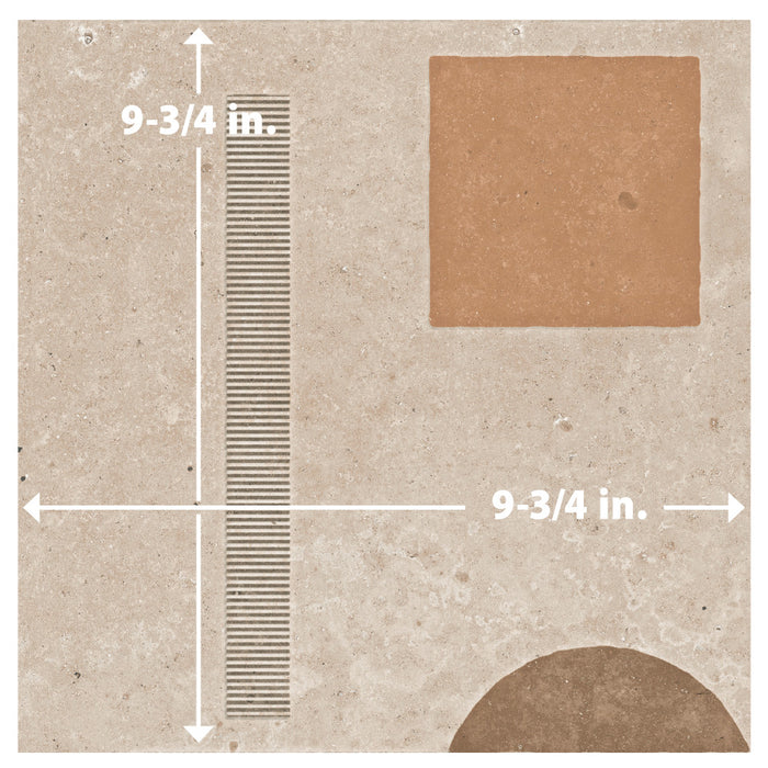 Adagio Porcelain Decor Element Tile Matte 9