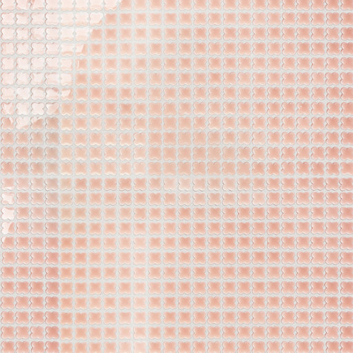 Fioretti Porcelain Glossy Pink Mosaic Glossy 1