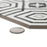 Vaudeville Porcelain Octagon Deco Sombra with Taco Nacar Tile Matte 10