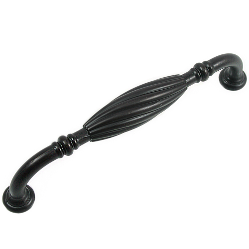 French Twist Zinc Alloy Cabinet Pull Oil Rubbed Bronze 2