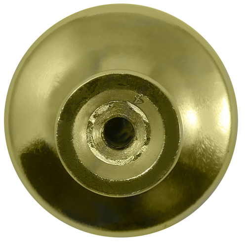 Classic Traditions Zinc Alloy Cabinet Knob Polished Brass 5