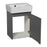 Comfort Wood Gray Matte Bathroom Vanity Gray Matte 3