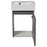 Comfort Wood Gray Matte Bathroom Vanity Gray Matte 4