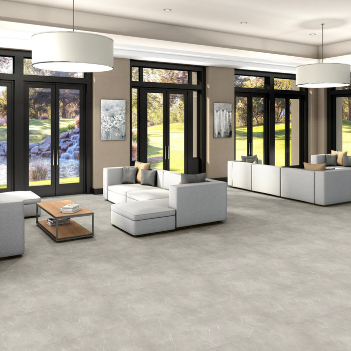 Vecchio Carrara Flexible Resilient Luxury Vinyl Plank Flooring - ExoGuard+