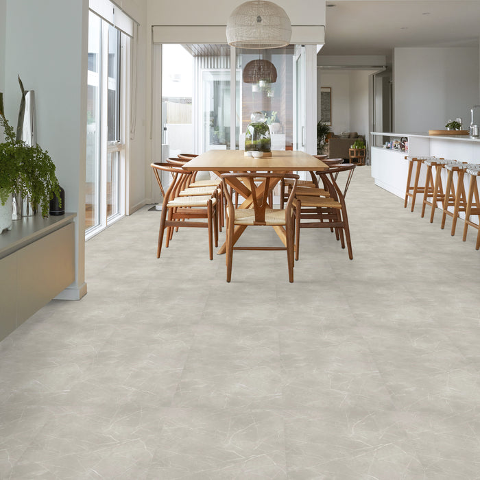 Vecchio Carrara Flexible Resilient Luxury Vinyl Plank Flooring - ExoGuard+
