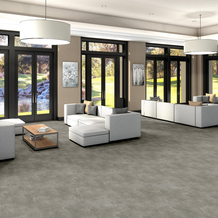 Vecchio Dolomite Flexible Resilient Luxury Vinyl Plank Flooring - ExoGuard+