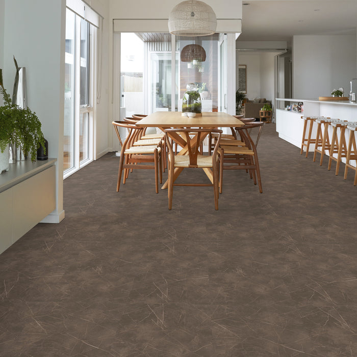 Vecchio Breccia Flexible Resilient Luxury Vinyl Plank Flooring - ExoGuard+