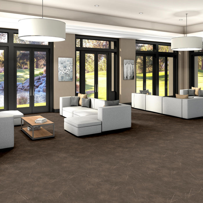 Vecchio Breccia Flexible Resilient Luxury Vinyl Plank Flooring - ExoGuard+