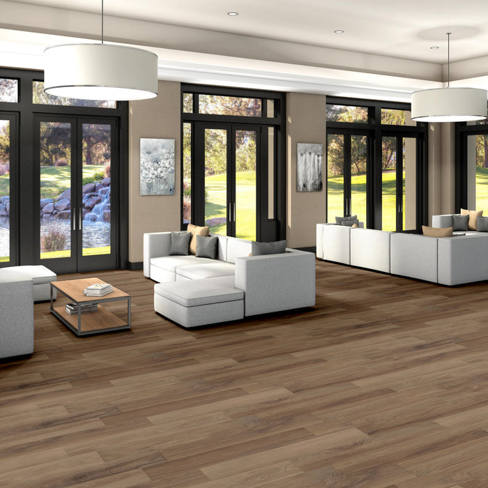 Silva Valley 12 Pacific Crest Flexible Resilient Luxury Vinyl Plank Flooring - ExoGuard+