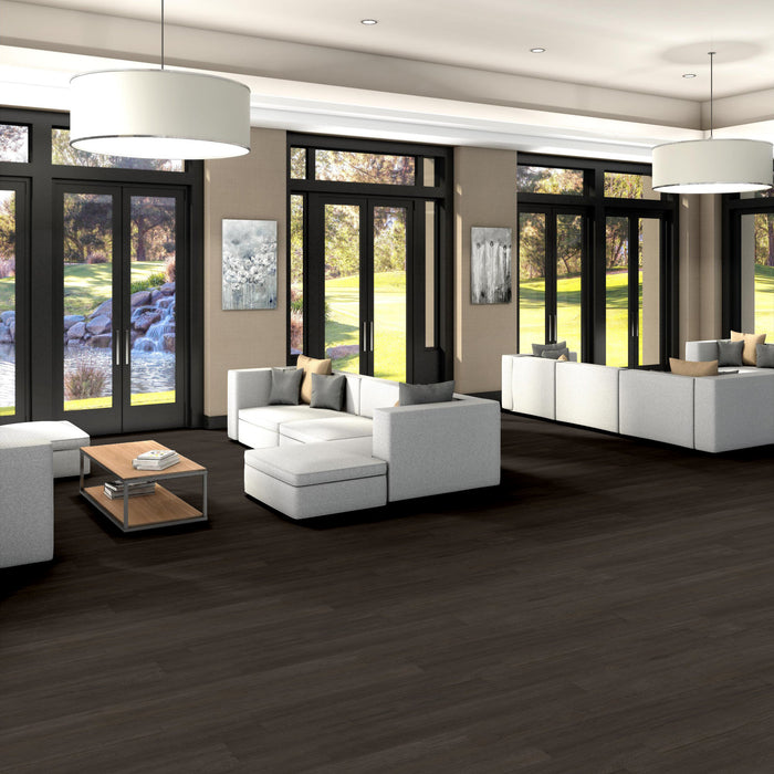 Silva Valley 20 Iron Mountain Flexible Resilient Luxury Vinyl Plank Flooring - ExoGuard+